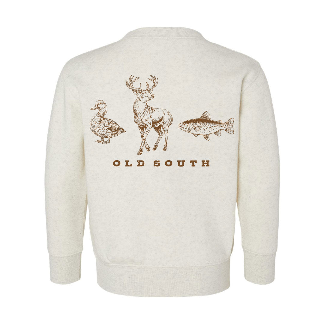 The Sportman’s Triple - Crewneck Sweatshirt - Toddler
