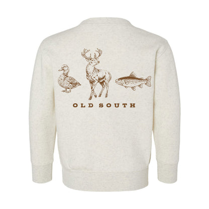 The Sportman’s Triple - Crewneck Sweatshirt - Toddler