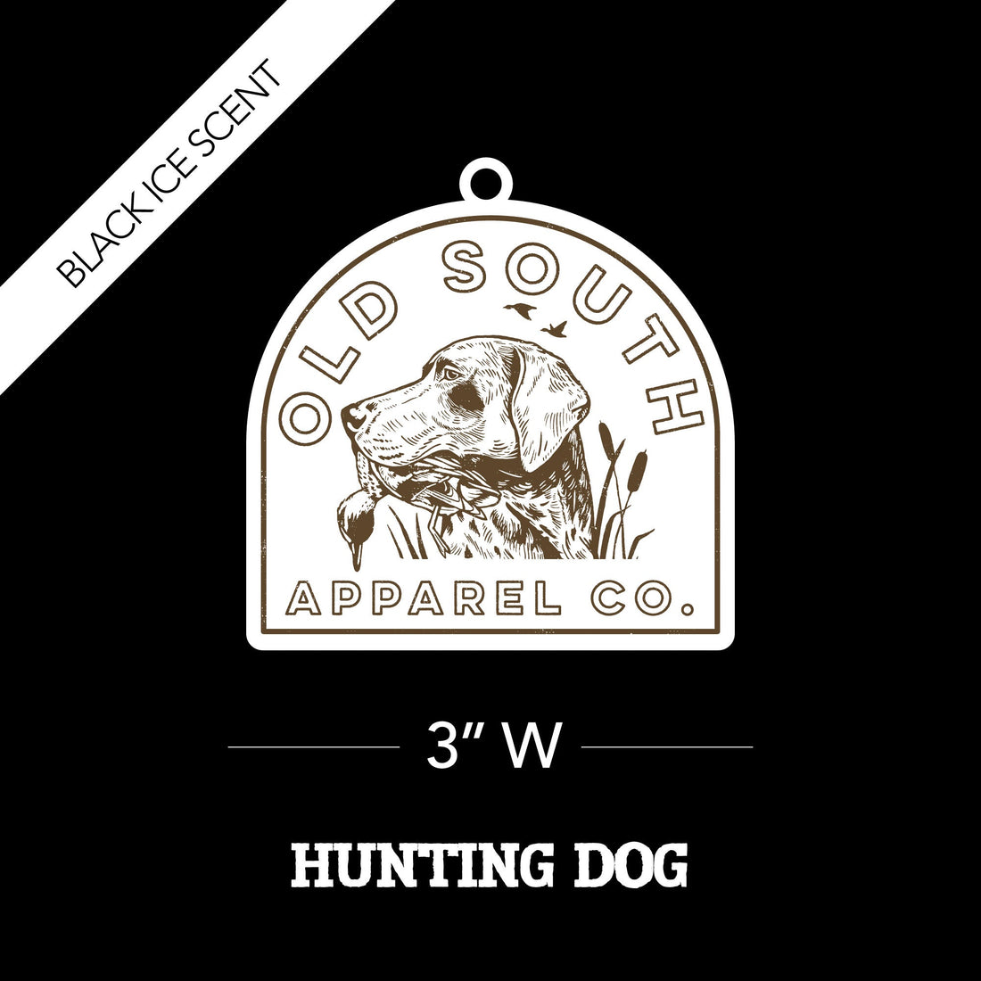 Hunting Dog - Air Freshener - Black Ice Scent