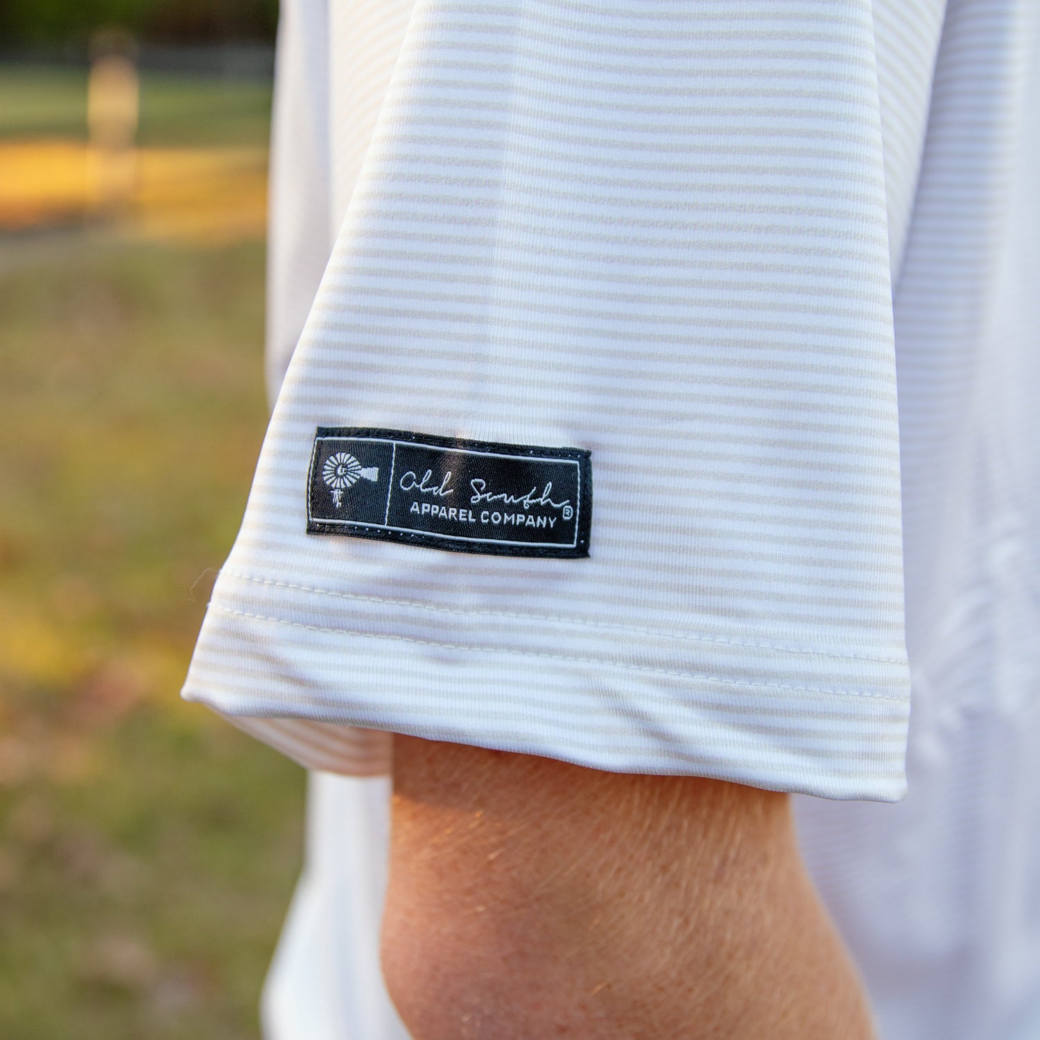 Thin Stripe Microstripe - Performance Polo