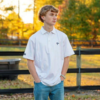 Thin Stripe Microstripe - Performance Polo