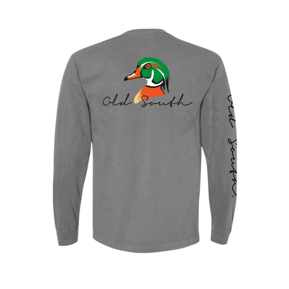 Wood Duck Head - Long Sleeve