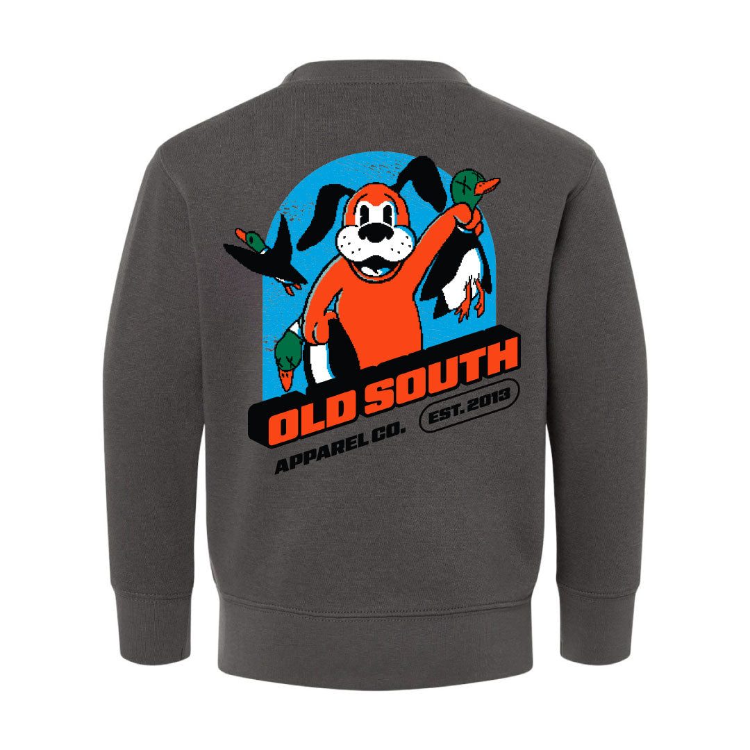 Pixeled Duck Hunt - Crewneck Sweatshirt - Toddler