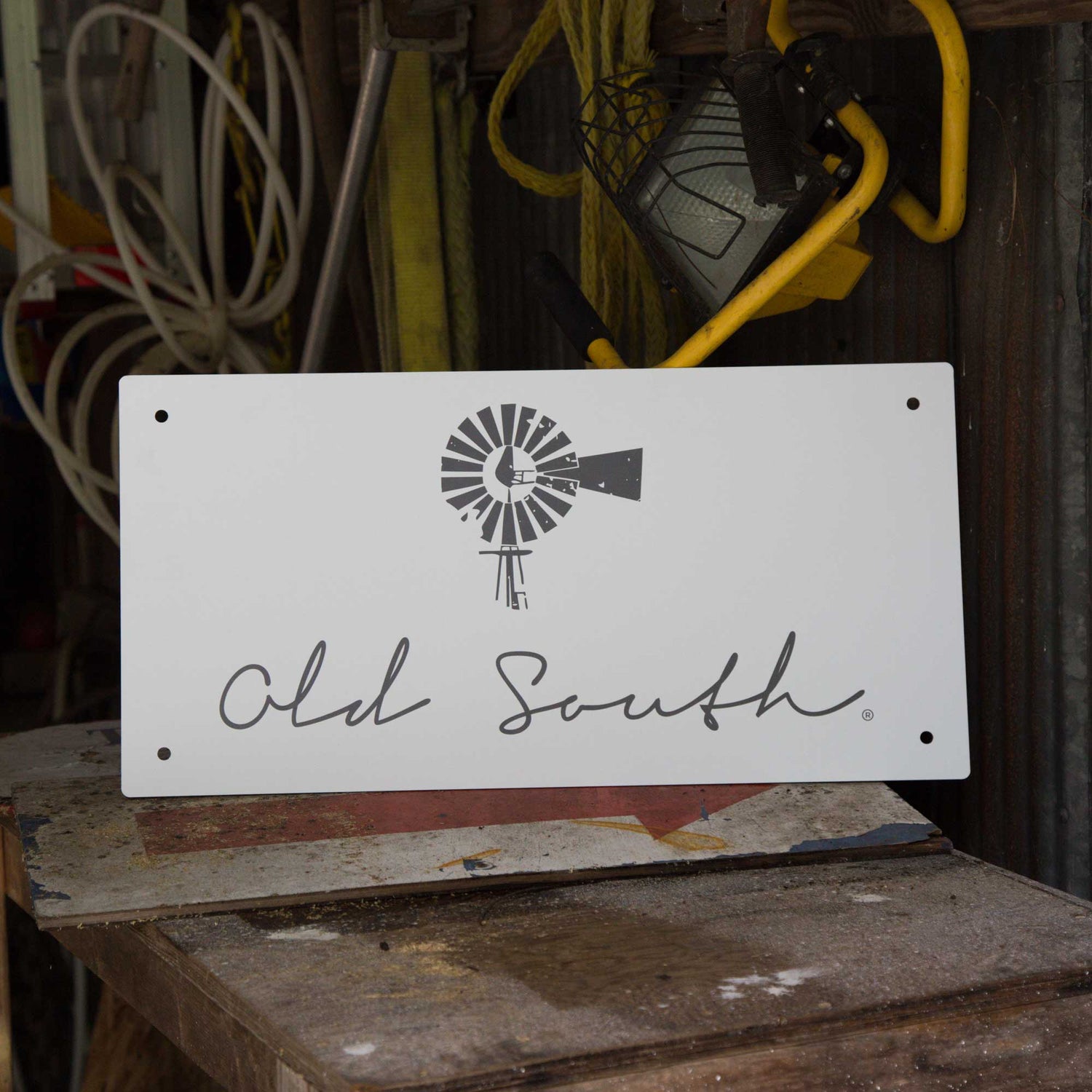 Aluminum Sign - Old South Apparel