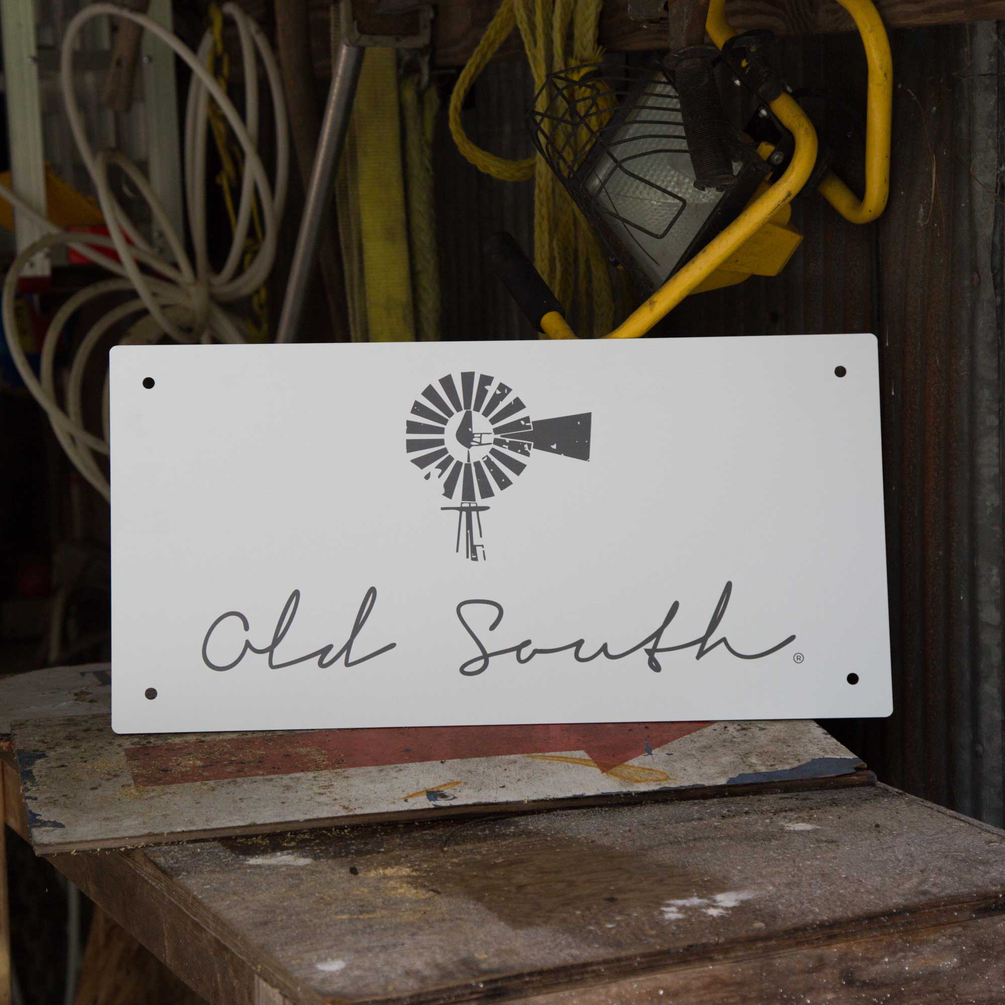 Aluminum Sign - Old South Apparel