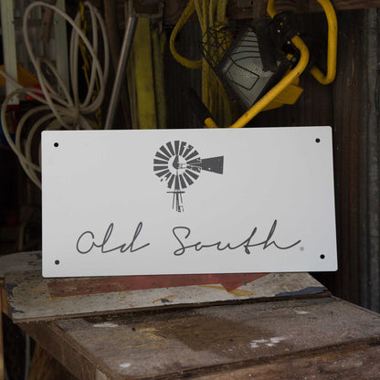 Aluminum Sign - Old South Apparel