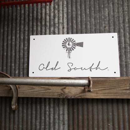Aluminum Sign - Old South Apparel