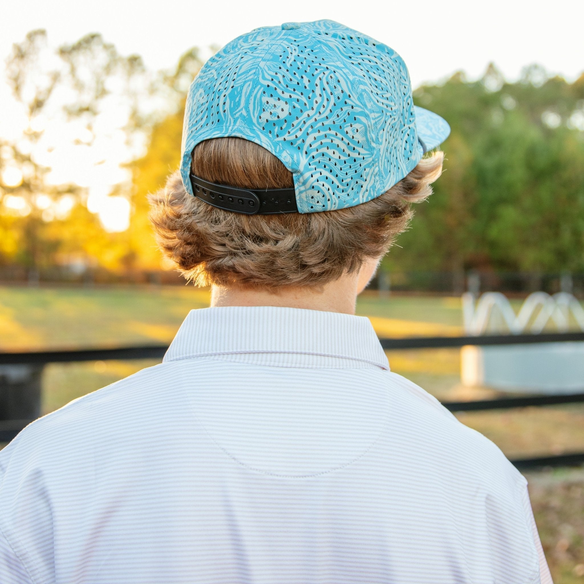 Beneath the Tide Leather Hat - Trucker Hat - Old South Apparel