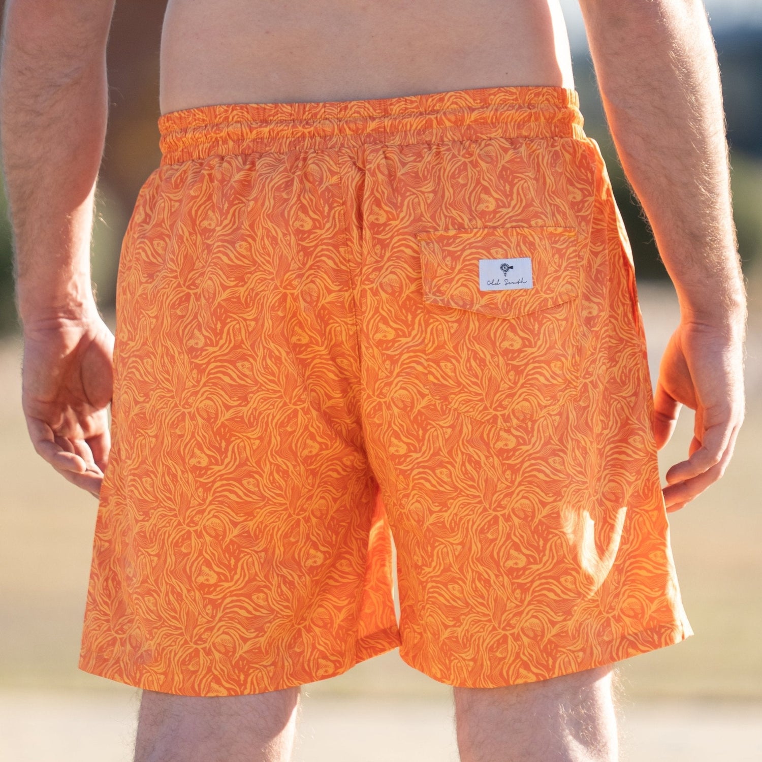 Beneath The Tide - Lined Swim Trunks - Old South Apparel