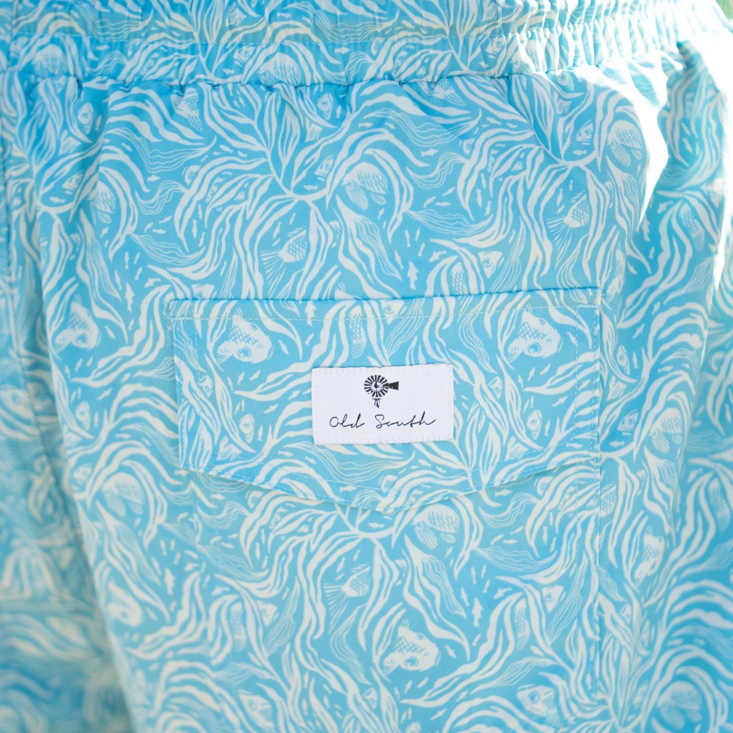 Beneath The Tide - Lined Swim Trunks - Old South Apparel