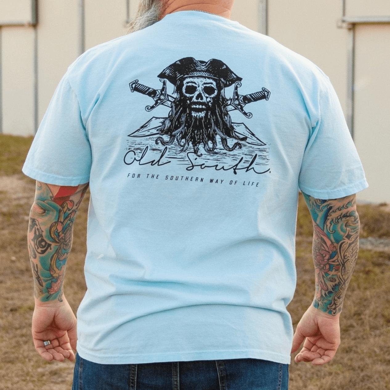 Blackbeard Silhouette - Short Sleeve - Old South Apparel