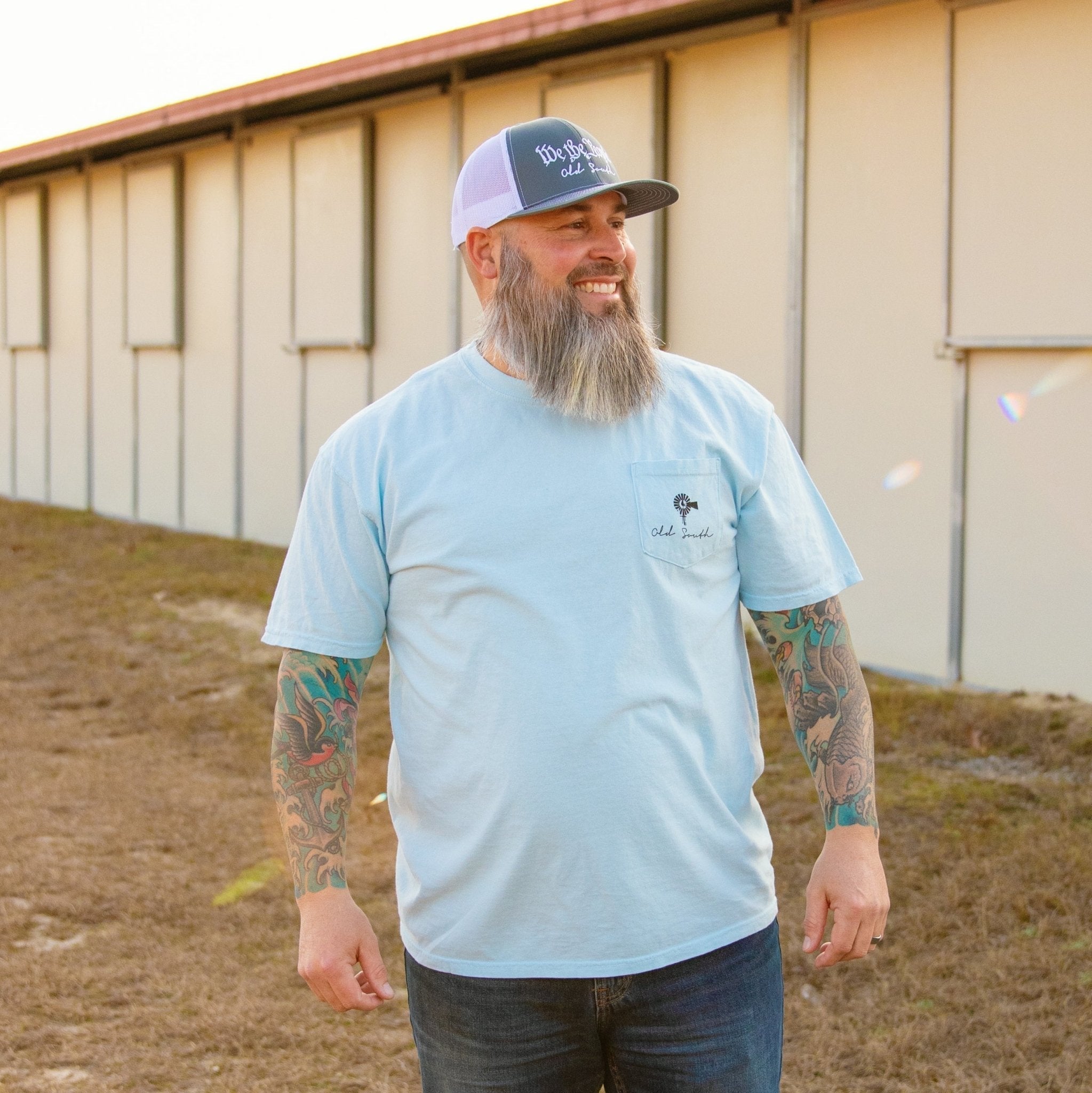 Blackbeard Silhouette - Short Sleeve - Old South Apparel