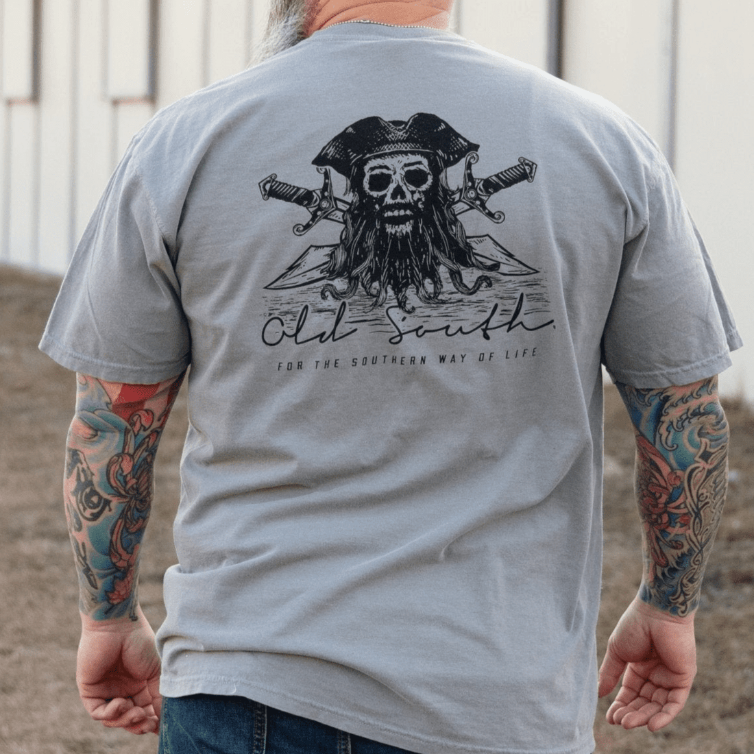 Blackbeard Silhouette - Short Sleeve - Old South Apparel