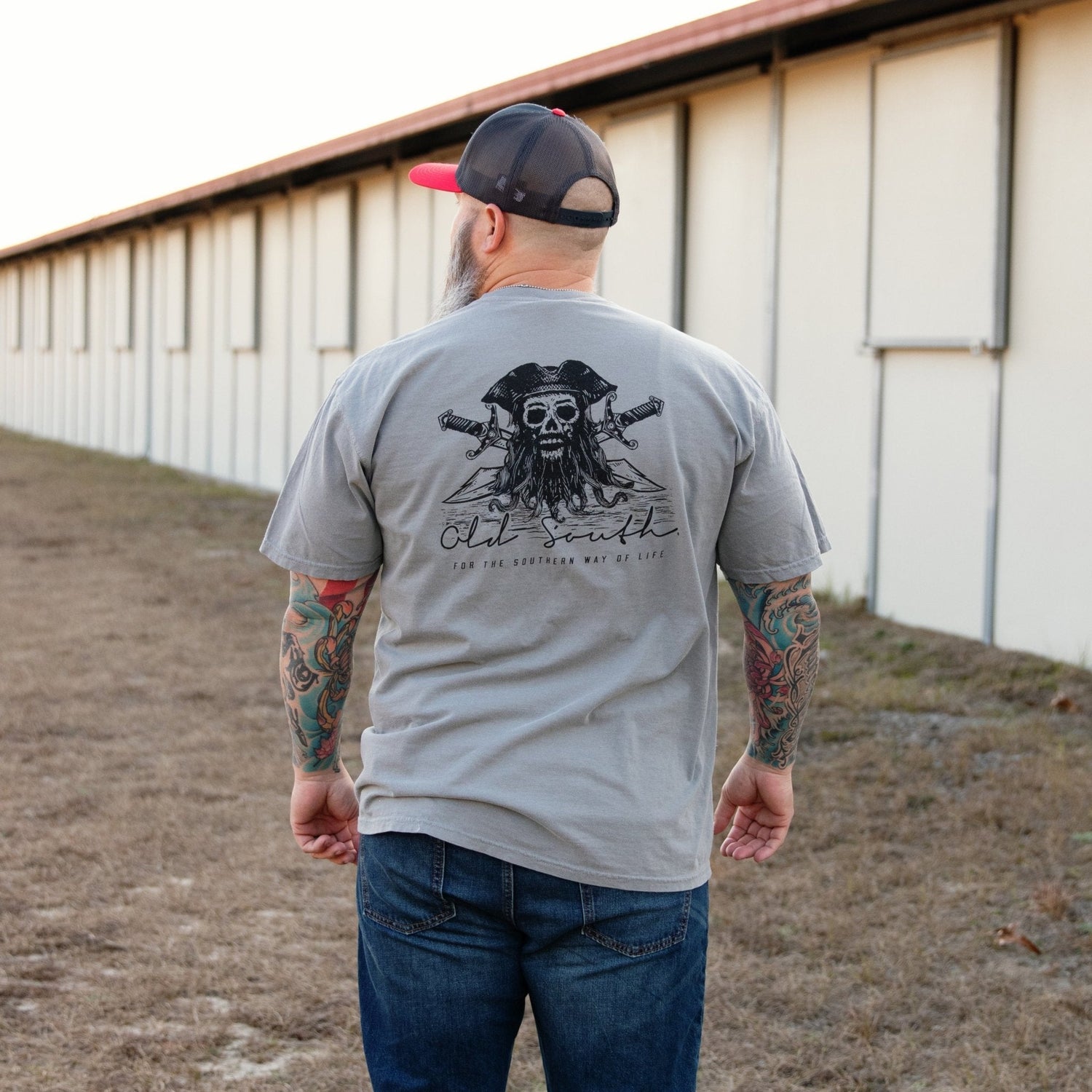Blackbeard Silhouette - Short Sleeve - Old South Apparel