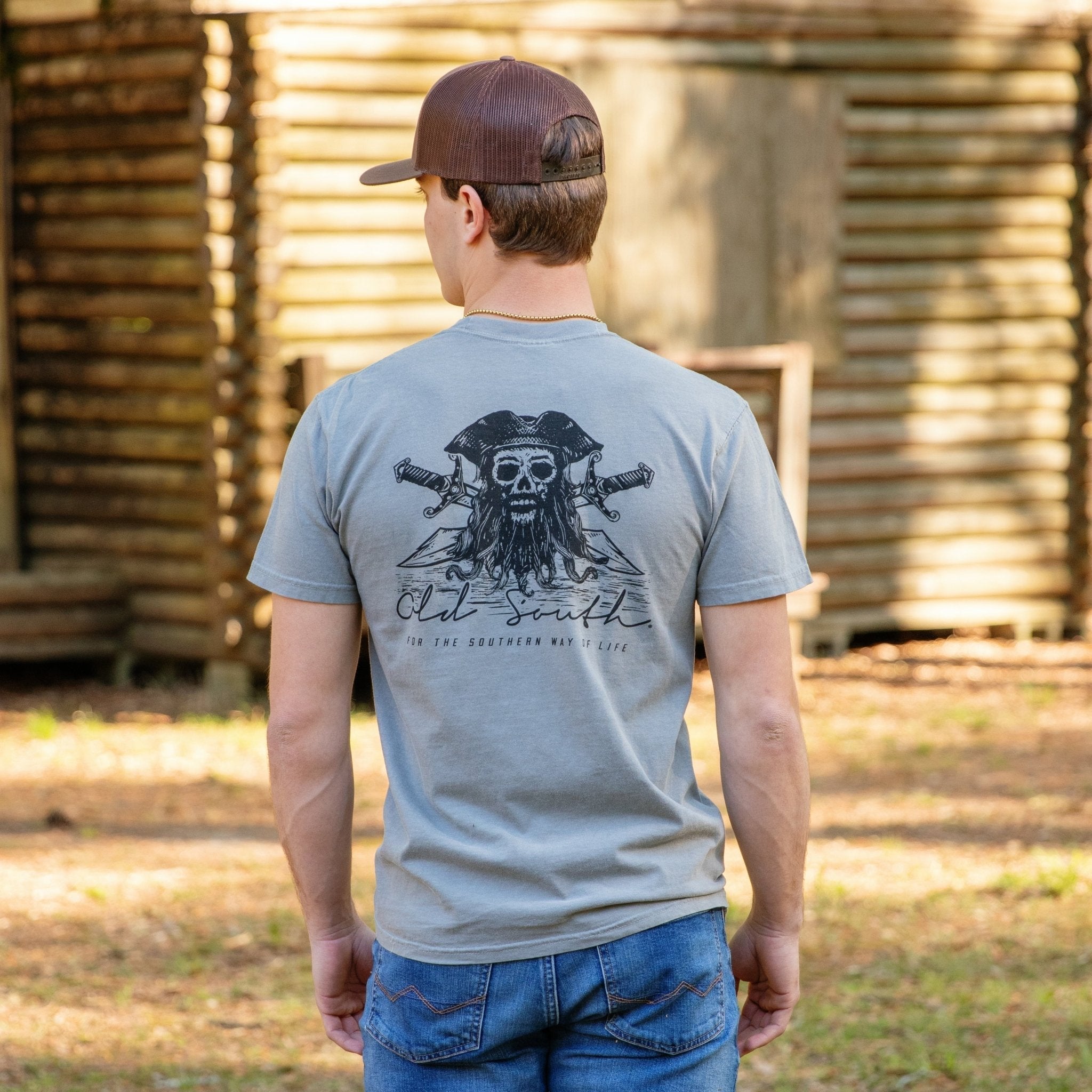 Blackbeard Silhouette - Short Sleeve - Old South Apparel