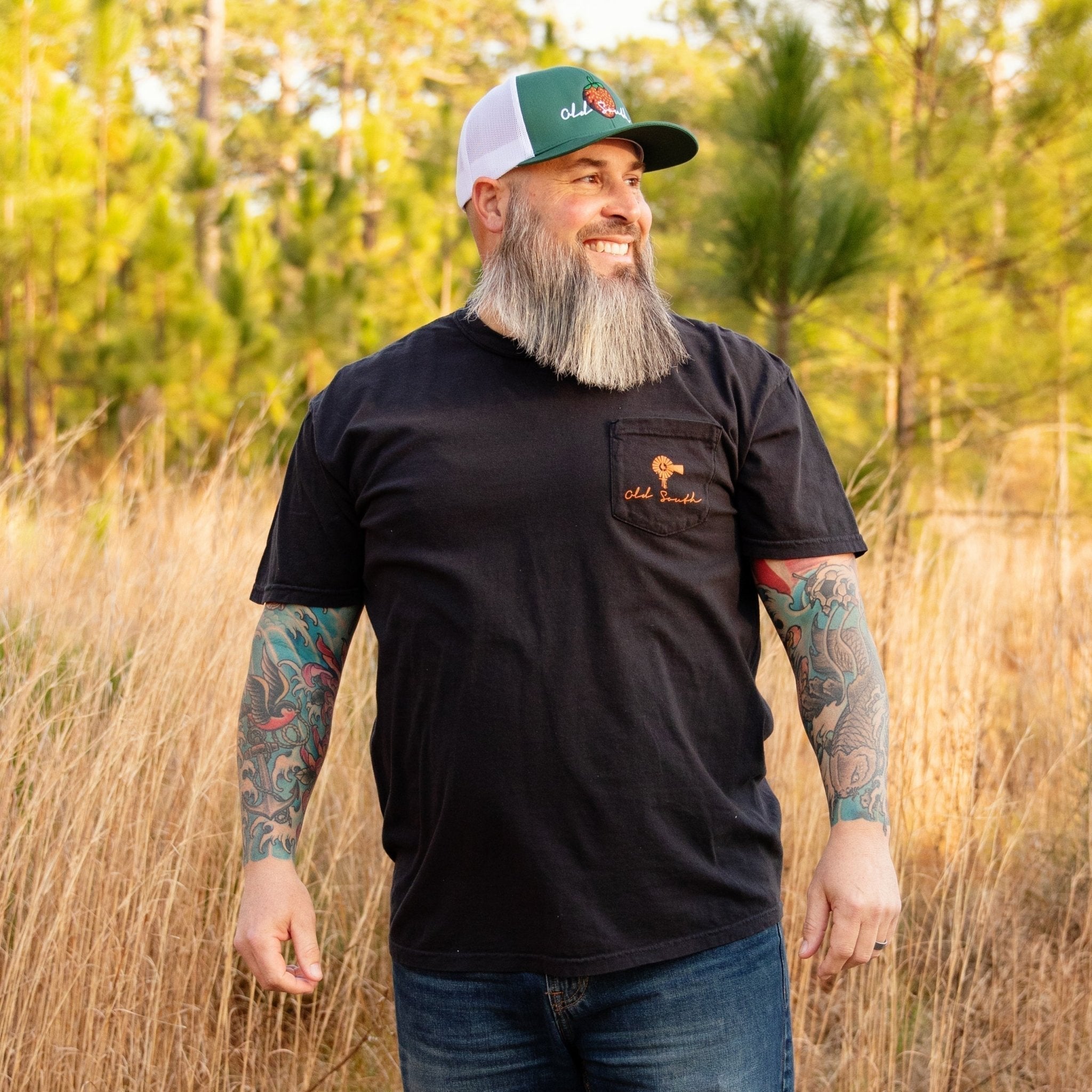 Blackbeard Silhouette - Short Sleeve - Old South Apparel