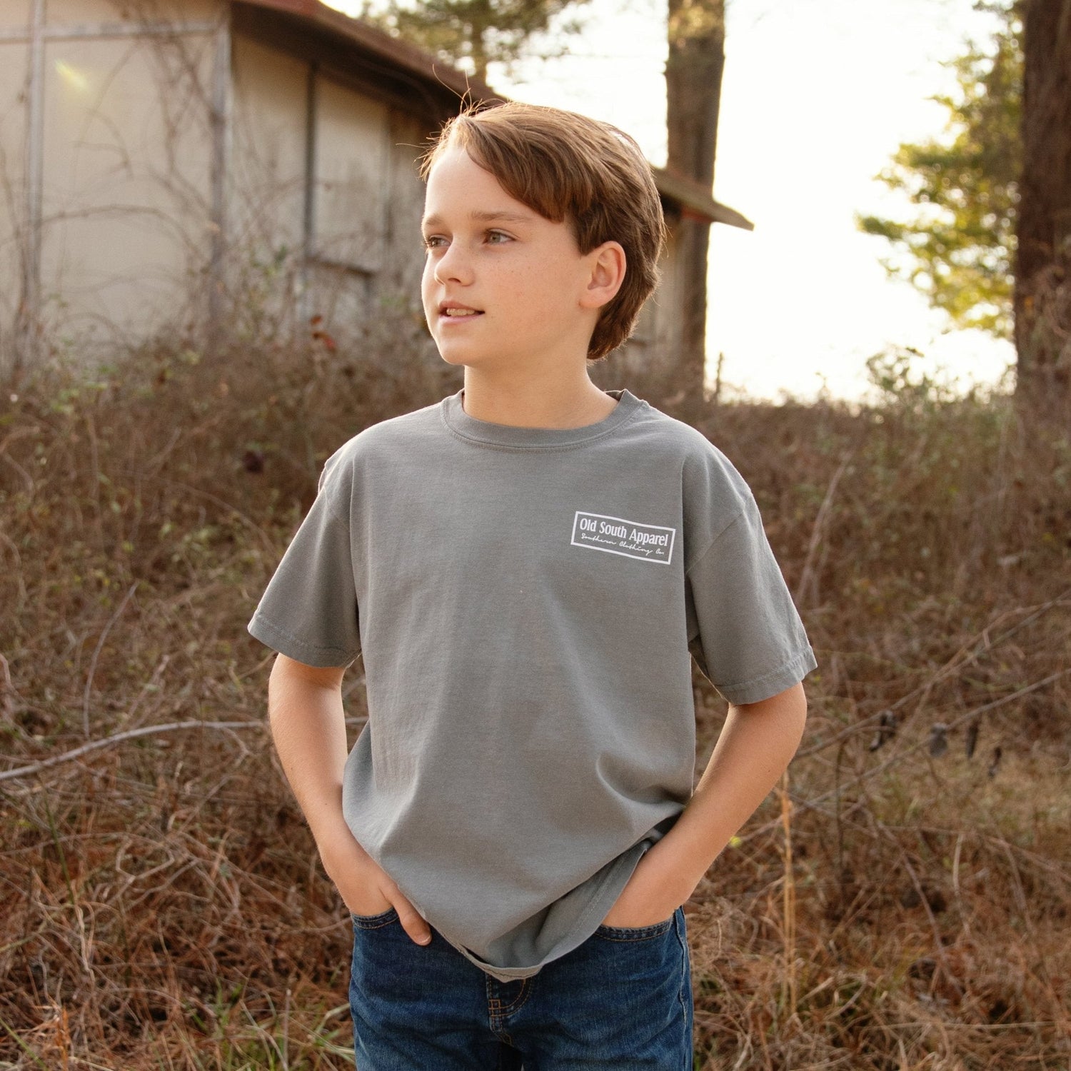 Blackbeard Silhouette - Short Sleeve - Youth - Old South Apparel