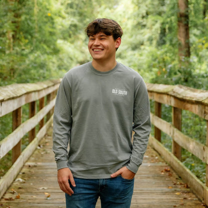 Blackout Camo Logo - Long Sleeve - Old South Apparel