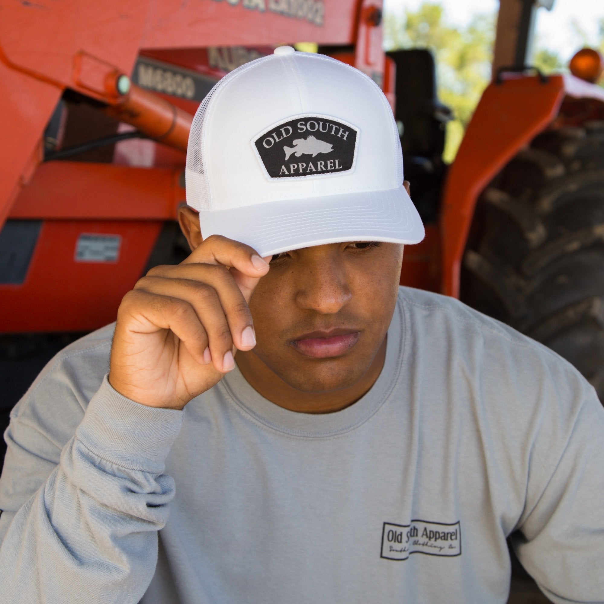 Broken Line Patch - Trucker Hat - Old South Apparel
