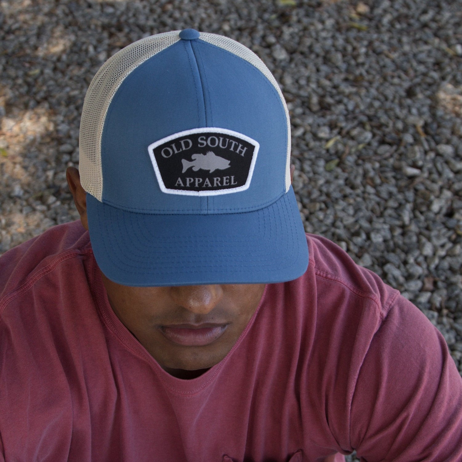 Broken Line Patch - Trucker Hat - Old South Apparel