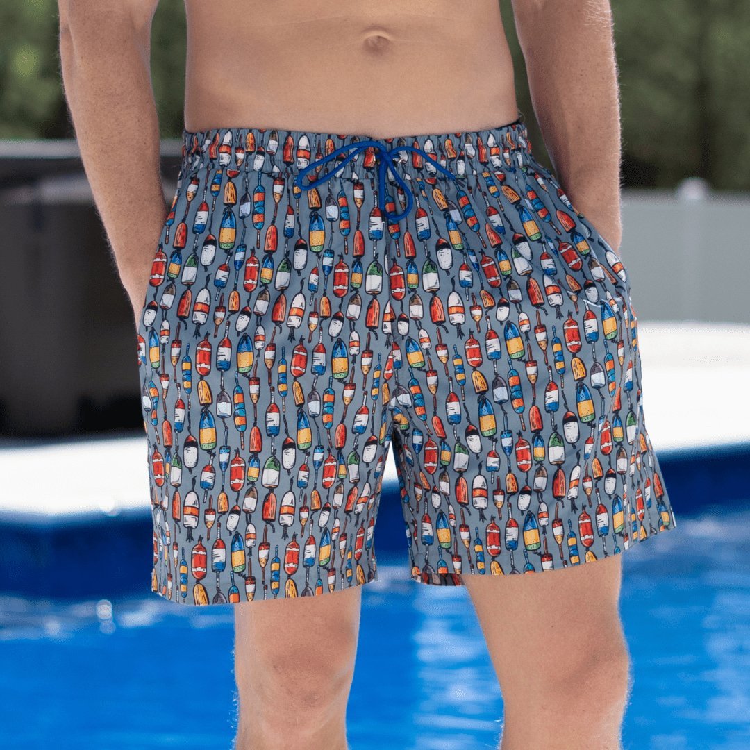 Buoy - Lined Swim Trunks - Old South Apparel