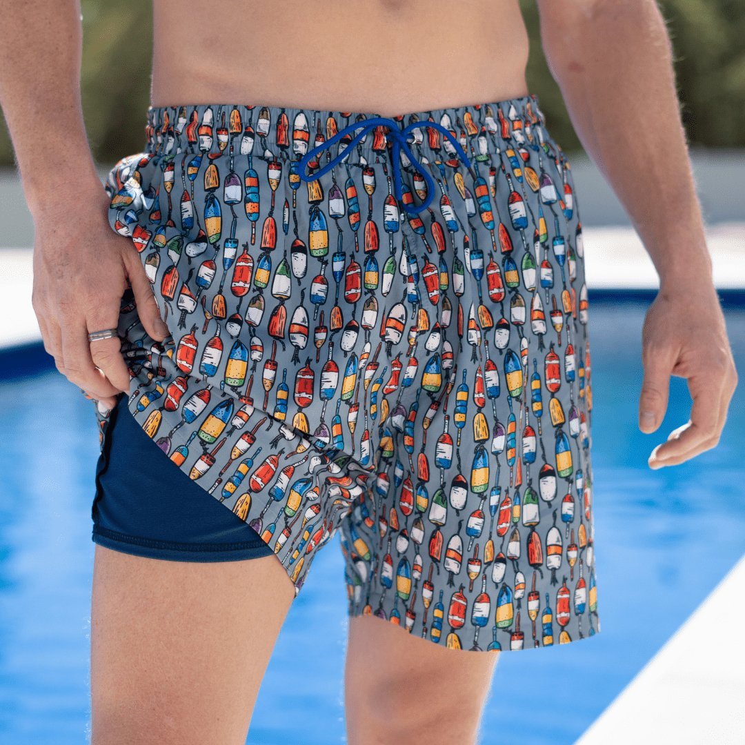 Buoy - Lined Swim Trunks - Old South Apparel