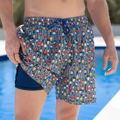 Buoy - Lined Swim Trunks - Old South Apparel