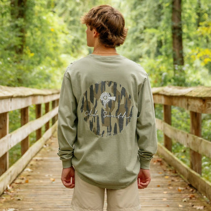 Camo Logo - Long Sleeve - Old South Apparel