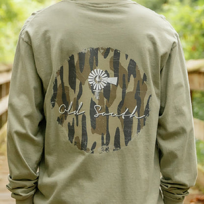 Camo Logo - Long Sleeve - Old South Apparel