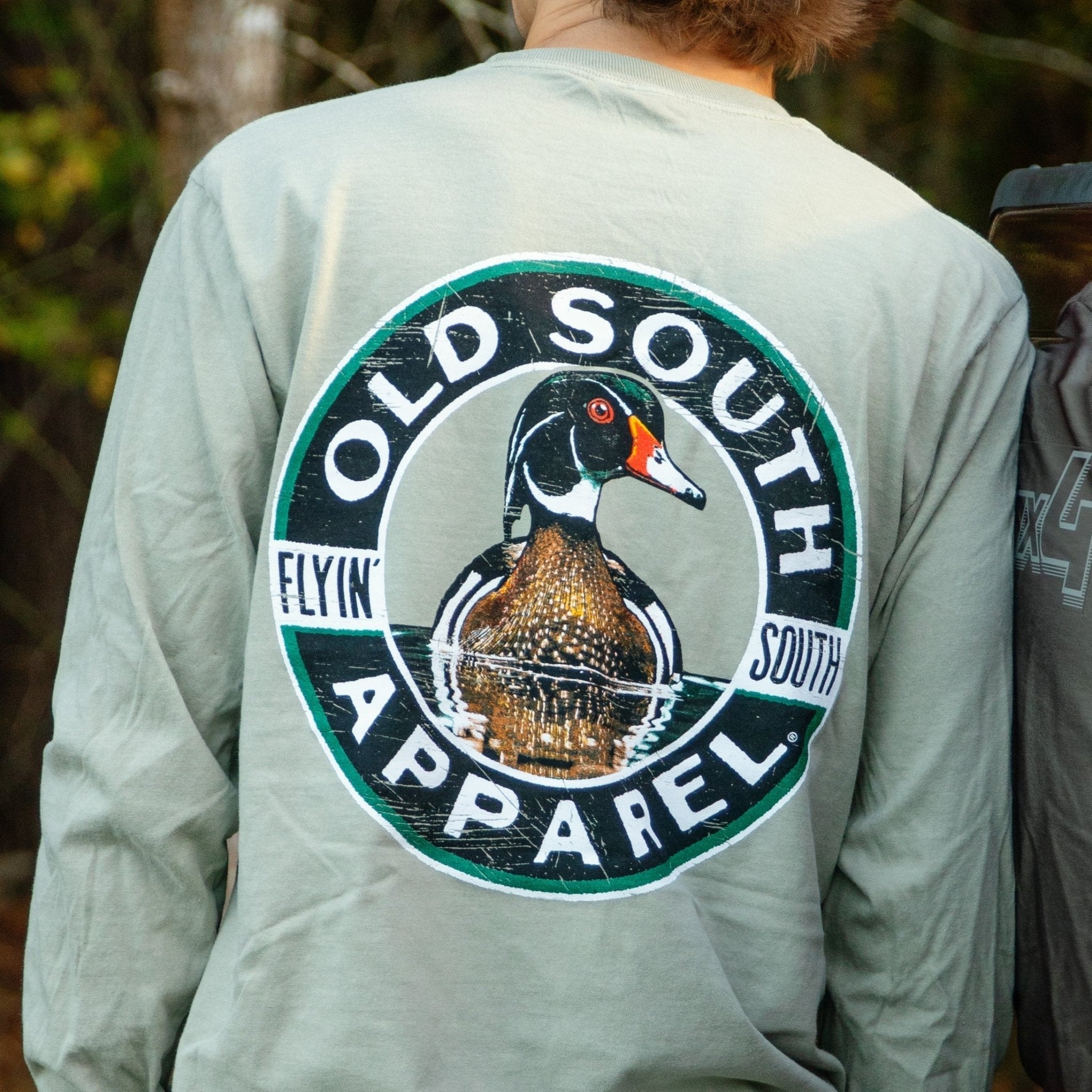 Circled Woodie - Long Sleeve - Old South Apparel