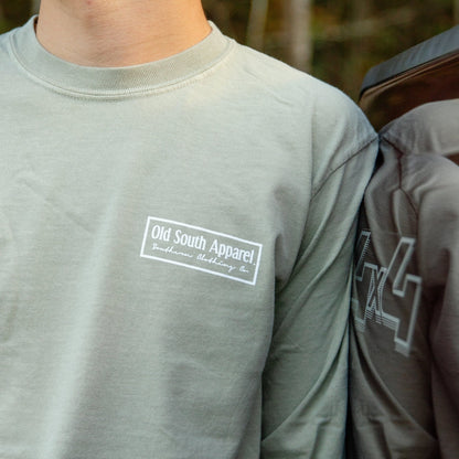 Circled Woodie - Long Sleeve - Old South Apparel