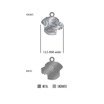 Dog - Stainless Steel Necklace and Pendant - Old South Apparel