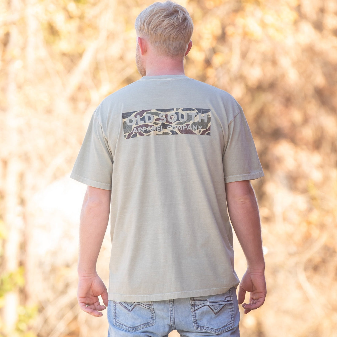 ETA (2/15) Thicket Camo Logo - Short Sleeve - Old South Apparel