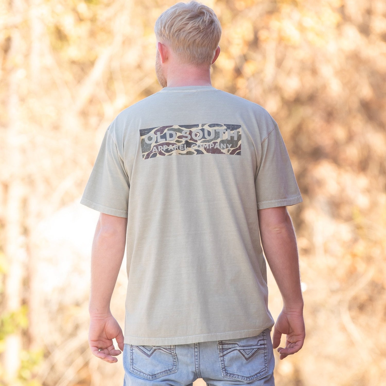 ETA (2/15) Thicket Camo Logo - Short Sleeve - Old South Apparel