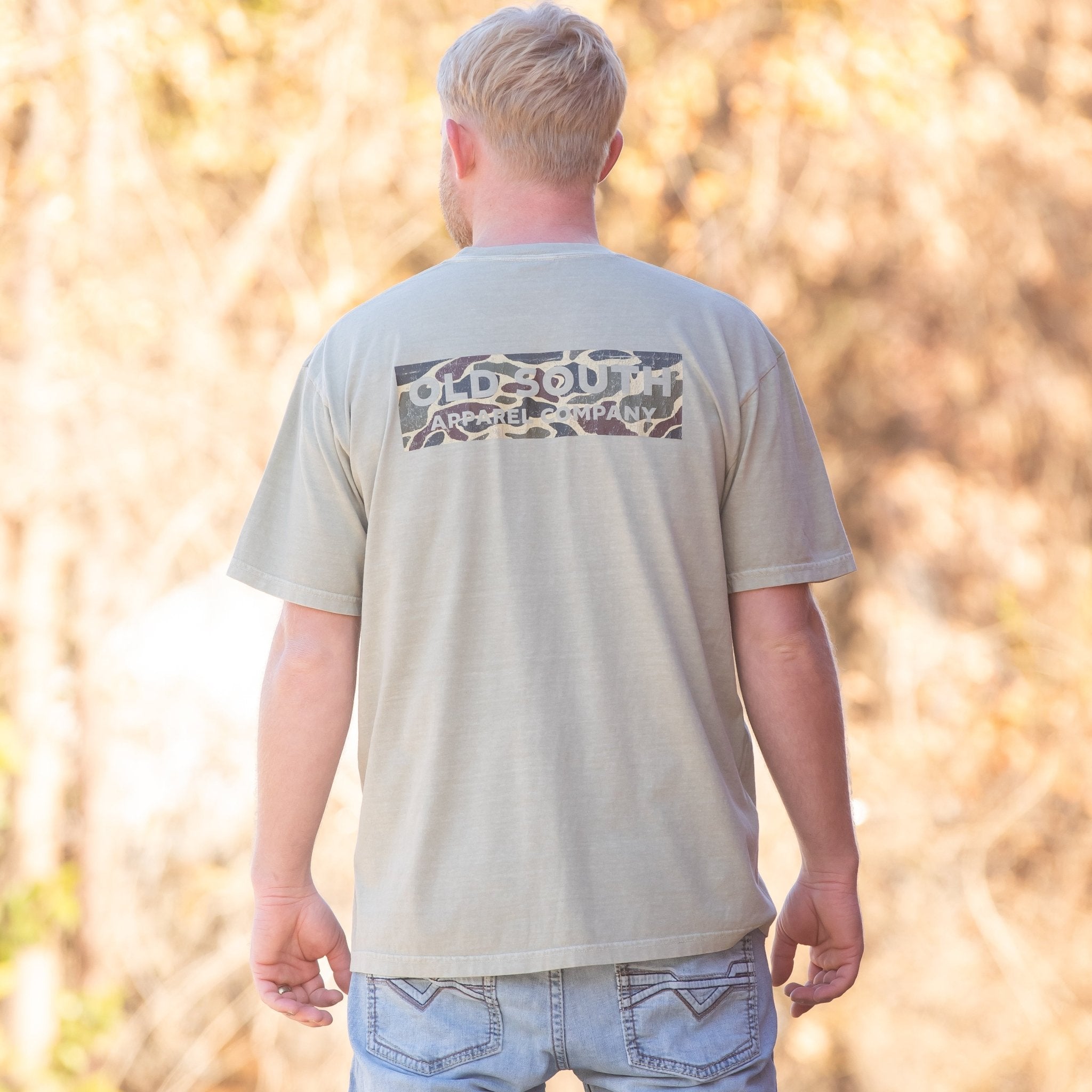 ETA (2/15) Thicket Camo Logo - Short Sleeve - Old South Apparel