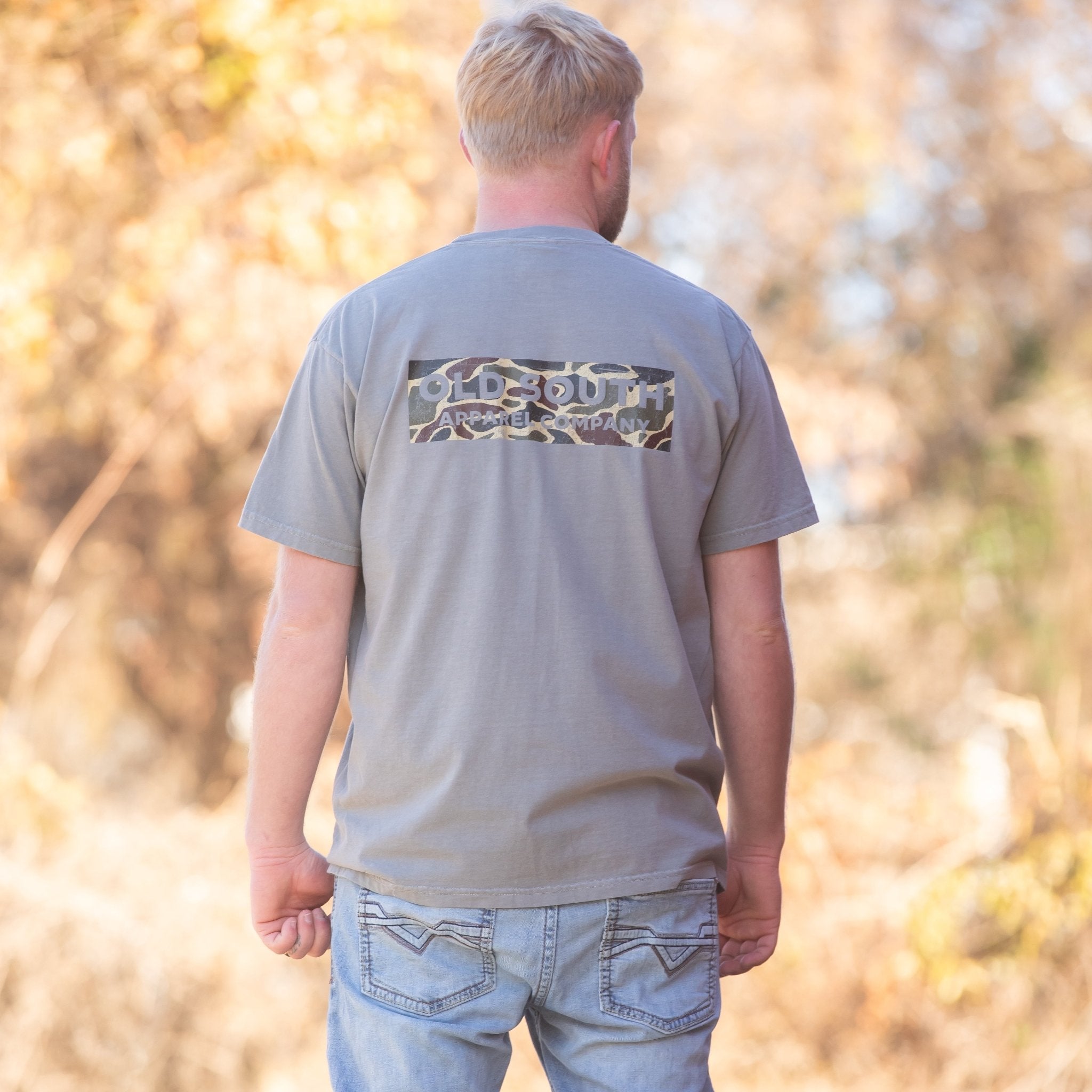 ETA (2/15) Thicket Camo Logo - Short Sleeve - Old South Apparel