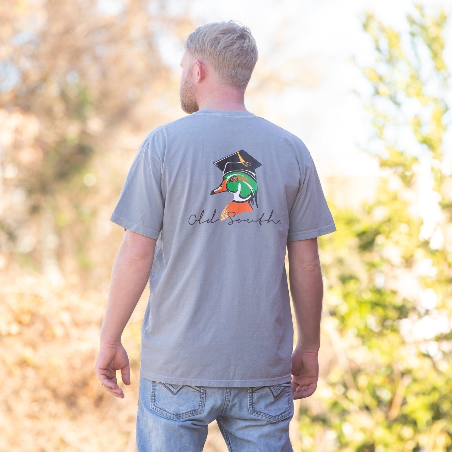 ETA (2/15) Wood Duck Graduation Cap - Short Sleeve - Old South Apparel