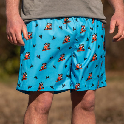 ETA (4/15) Pixeled Duck Hunt - Lined Swim Trunks - Old South Apparel