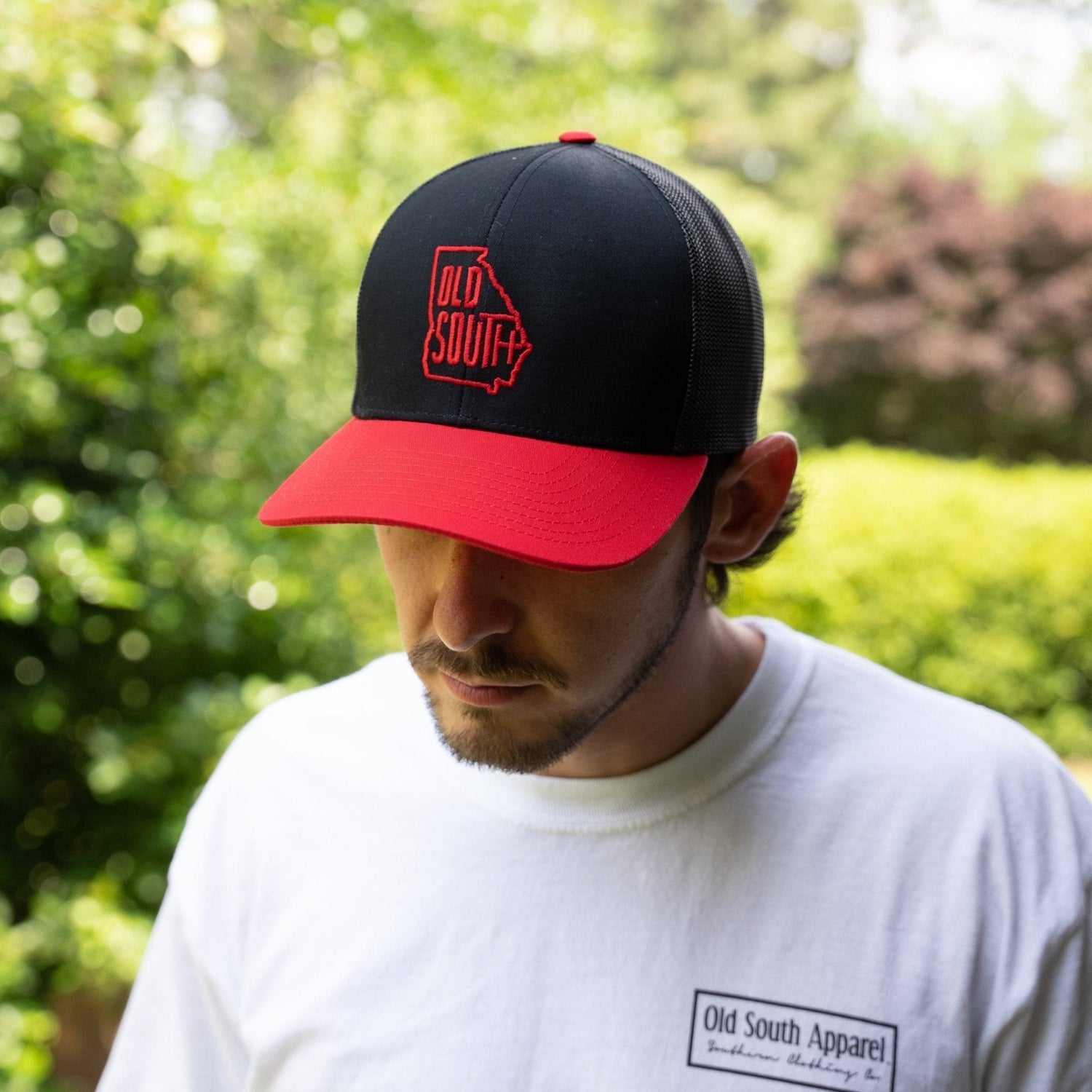 GA Letter - Trucker Hat - Old South Apparel