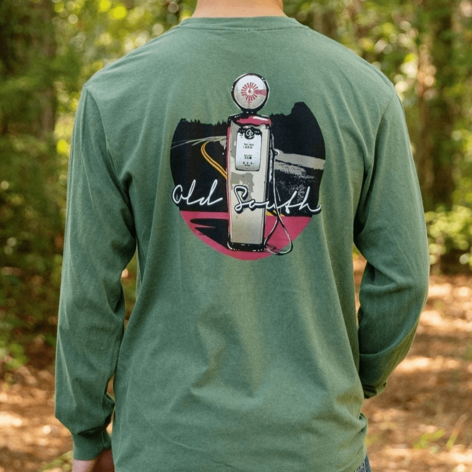 Gas Pump - Long Sleeve - Old South Apparel