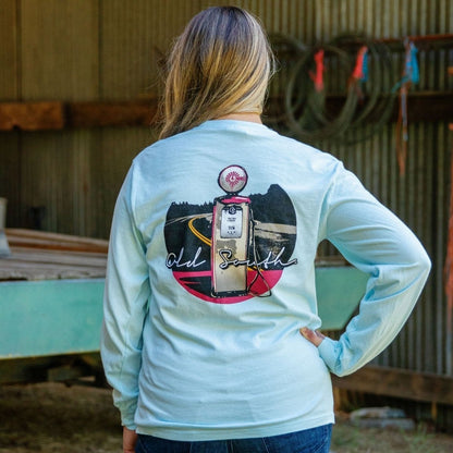 Gas Pump - Long Sleeve - Old South Apparel