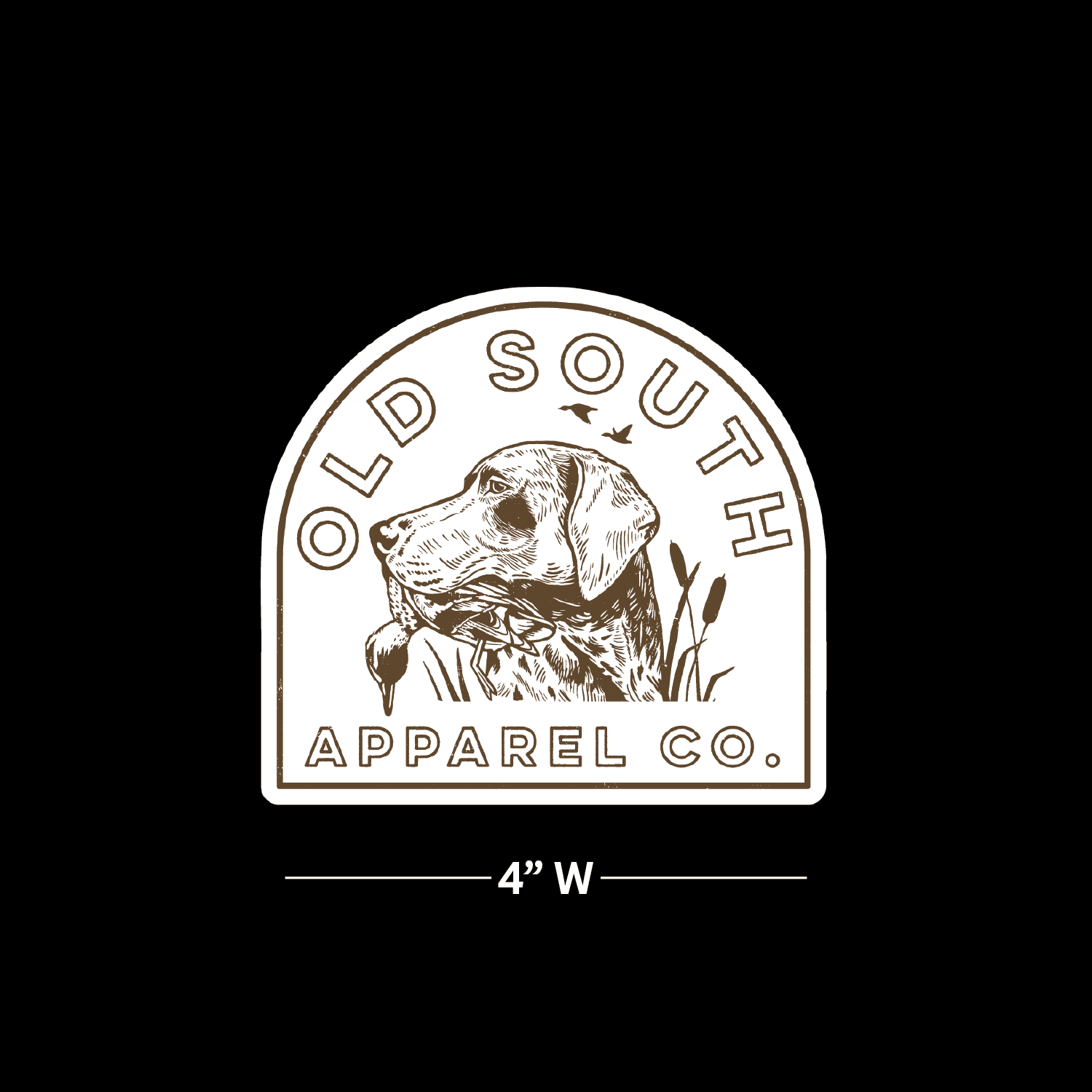 Hunting Dog - Decal - Old South Apparel