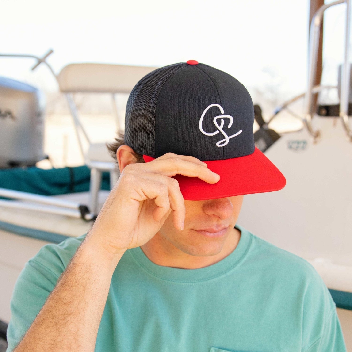 Initials - Trucker Hat - Old South Apparel