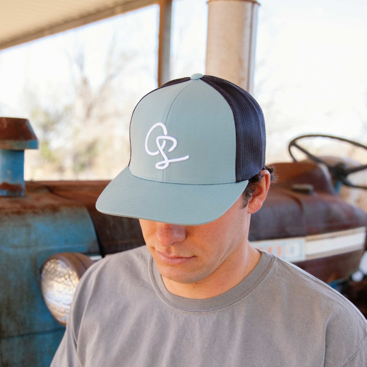 Initials - Trucker Hat - Old South Apparel