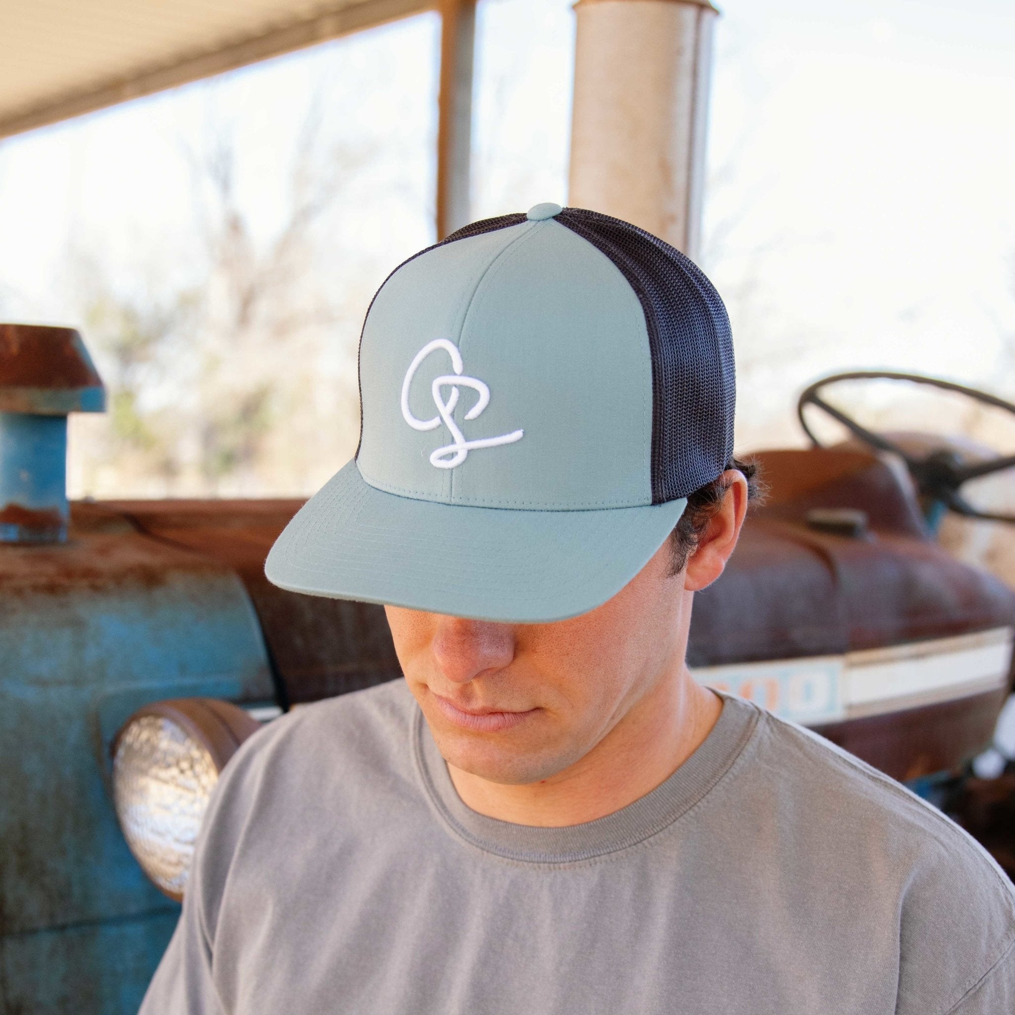 Initials - Trucker Hat - Old South Apparel