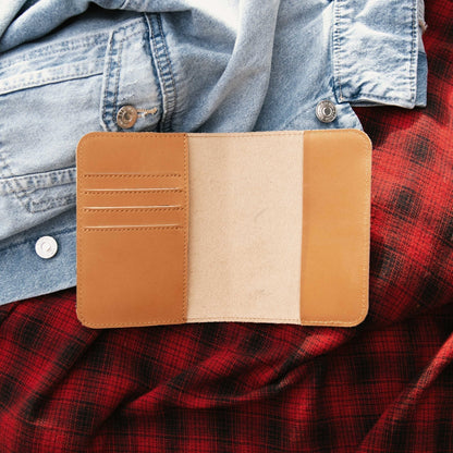 Leather Passport Wallet - Old South Apparel