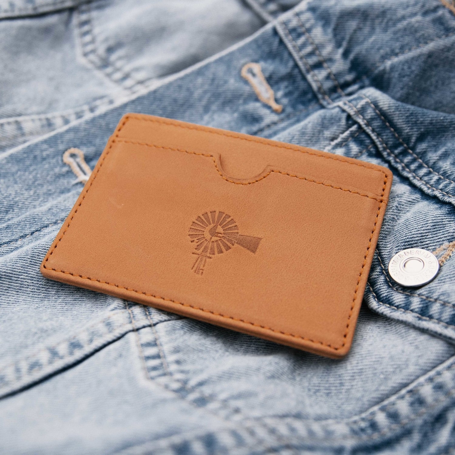 Leather Slim Wallet - Old South Apparel