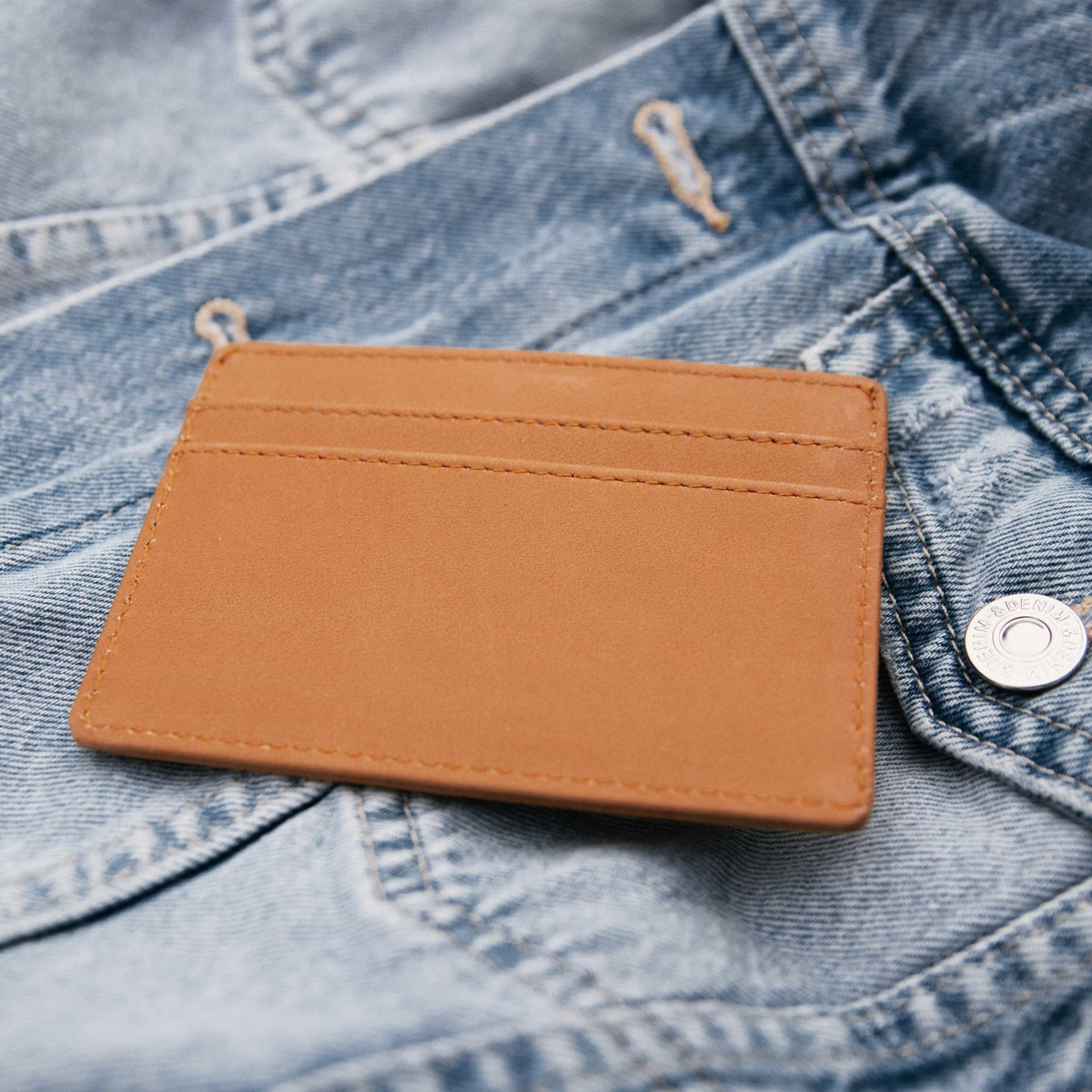 Leather Slim Wallet - Old South Apparel
