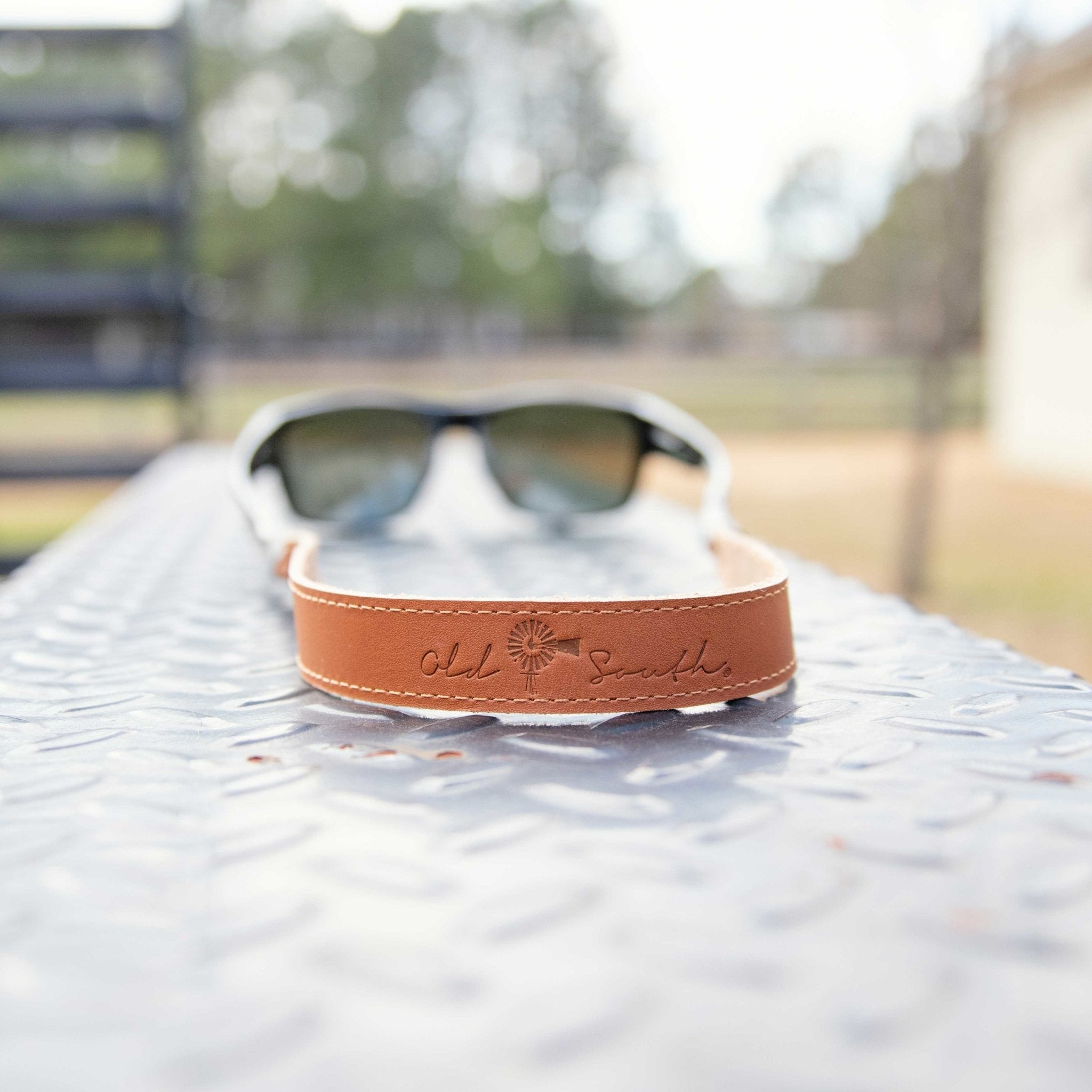 Leather Sunglasses Strap - Old South Apparel