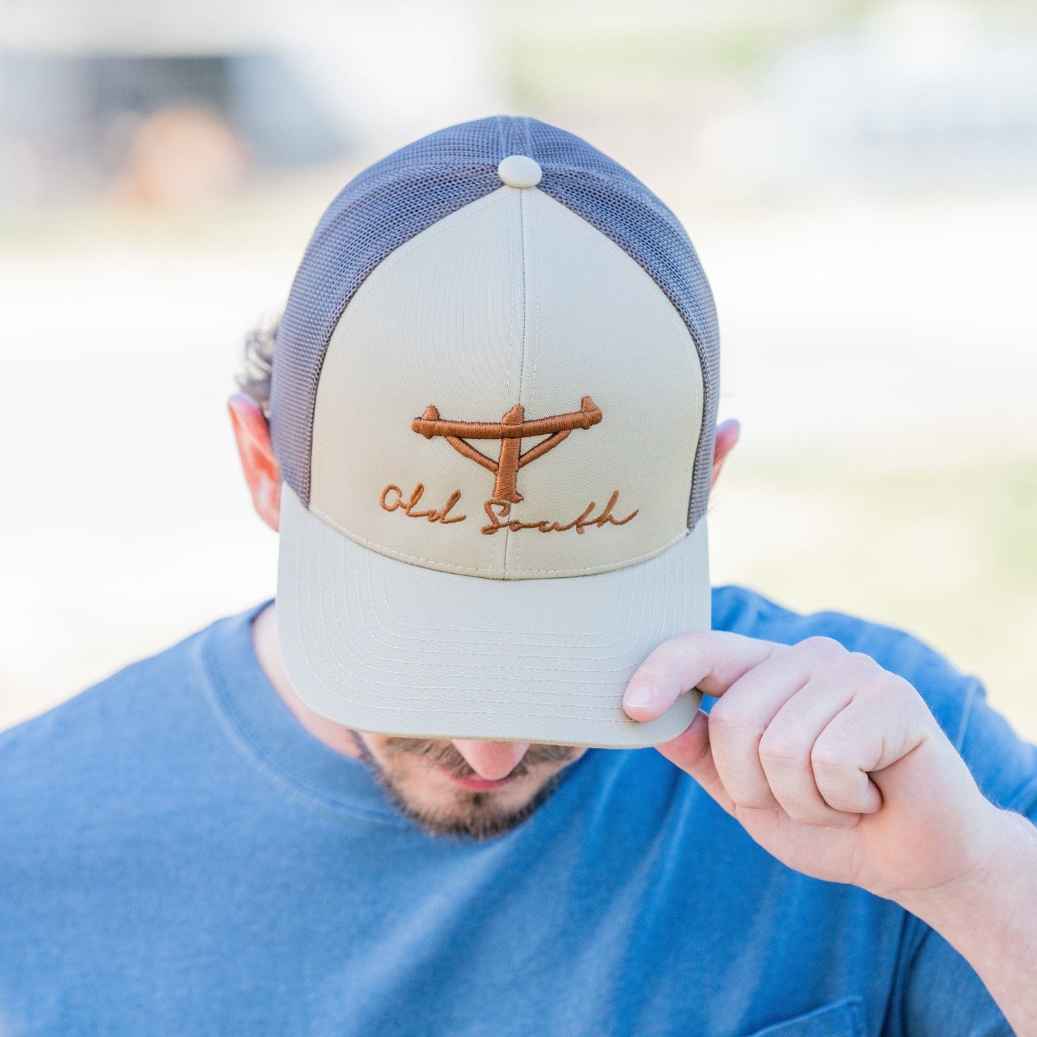 Lineman Pole - Trucker Hat - Old South Apparel